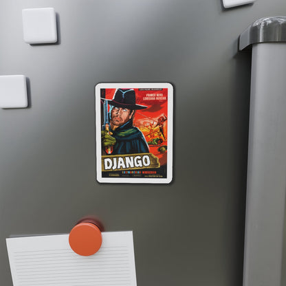 DJANGO (FRENCH) 1966 Movie Poster - Die-Cut Magnet-The Sticker Space