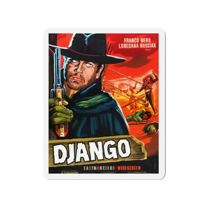 DJANGO (FRENCH) 1966 Movie Poster - Refrigerator Magnet - The Sticker Space