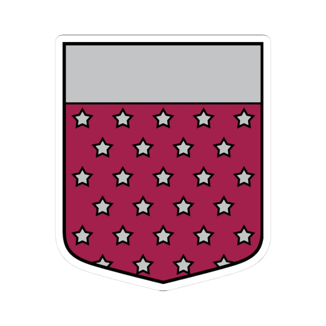Džūkstes pagasts COA (Latvia) (Coat of Arms) STICKER Vinyl Kiss-Cut Decal 3 Inch White - The Sticker Space