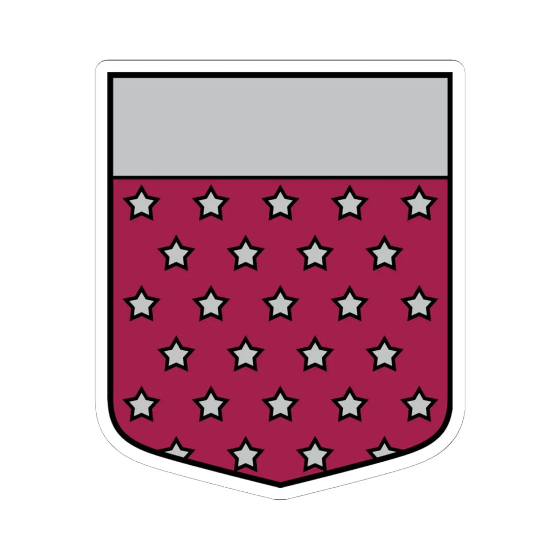 Džūkstes pagasts COA (Latvia) (Coat of Arms) STICKER Vinyl Kiss-Cut Decal 6 Inch White - The Sticker Space