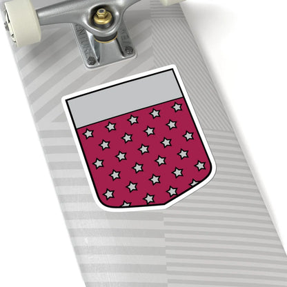 Džūkstes pagasts COA (Latvia) (Coat of Arms) STICKER Vinyl Kiss-Cut Decal - The Sticker Space