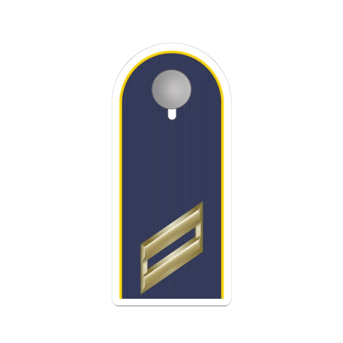 DL021 Obergefreiter (Military Rank) STICKER Vinyl Kiss-Cut Decal 3 Inch White - The Sticker Space