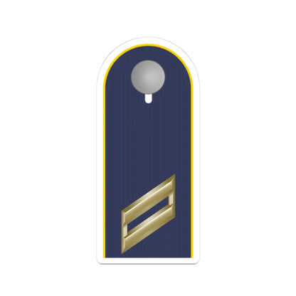 DL021 Obergefreiter (Military Rank) STICKER Vinyl Kiss-Cut Decal 3 Inch White - The Sticker Space