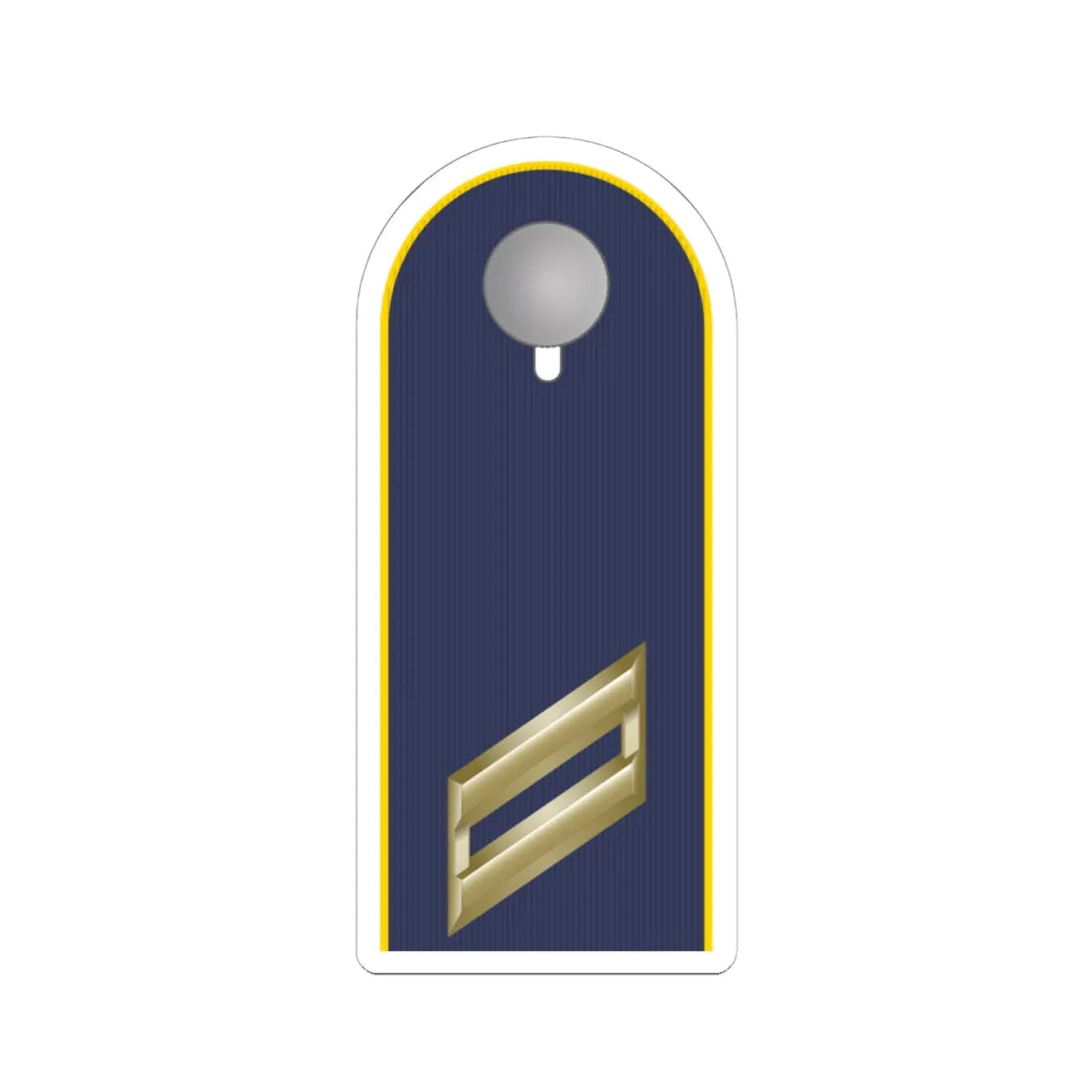 DL021 Obergefreiter (Military Rank) STICKER Vinyl Kiss-Cut Decal 6 Inch White - The Sticker Space
