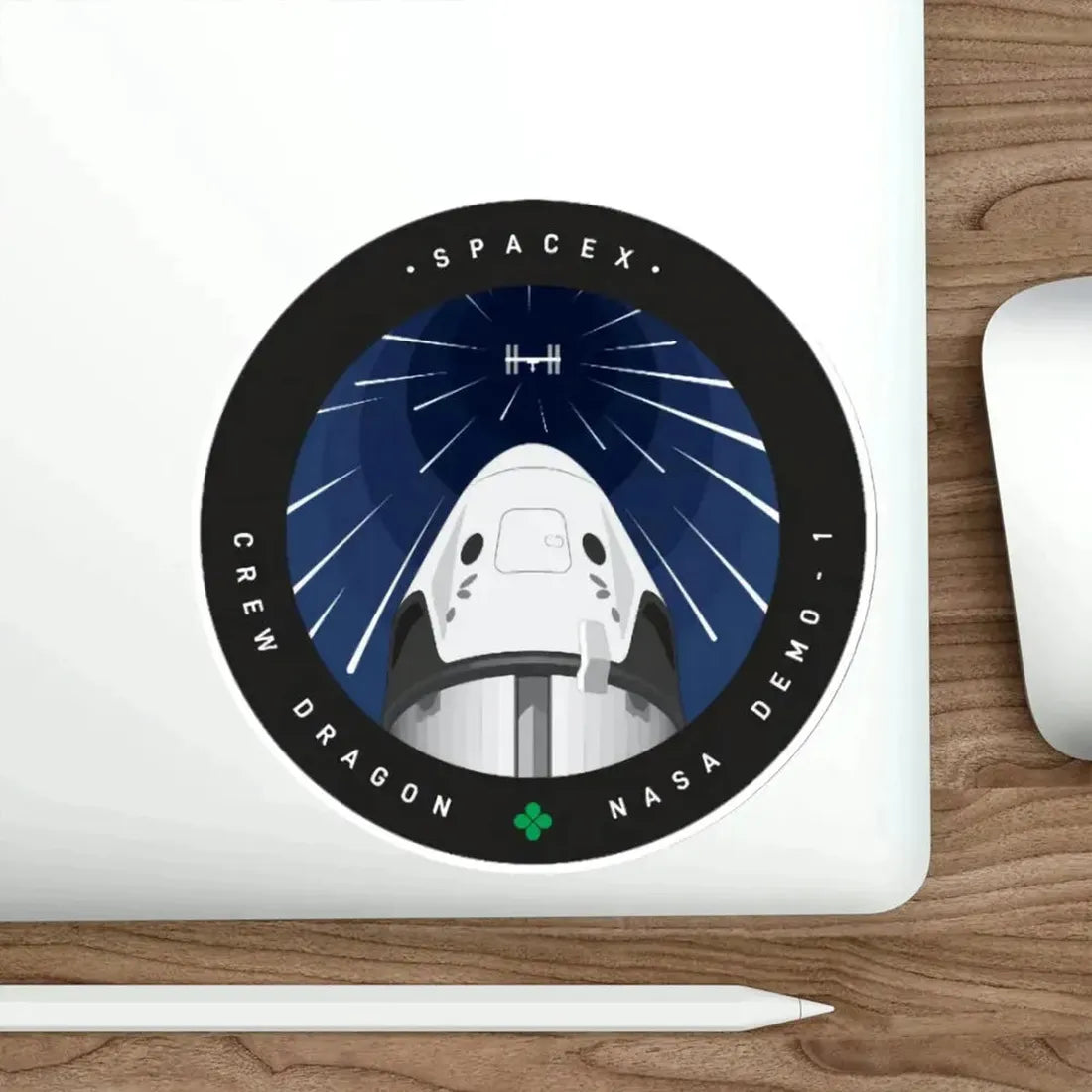 DM-1 (SpaceX) STICKER Vinyl Die-Cut Decal - The Sticker Space