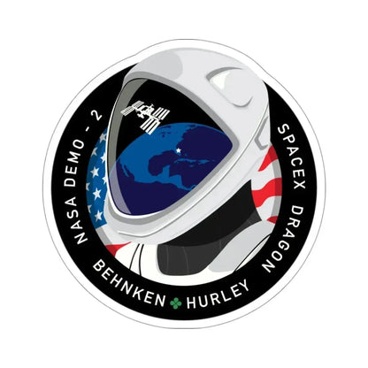 DM-2 (SpaceX) STICKER Vinyl Die-Cut Decal 3 Inch - The Sticker Space