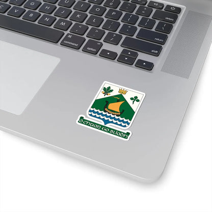 Dún Laoghaire-Rathdown COA (Ireland) (Coat of Arms) STICKER Vinyl Kiss-Cut Decal - The Sticker Space