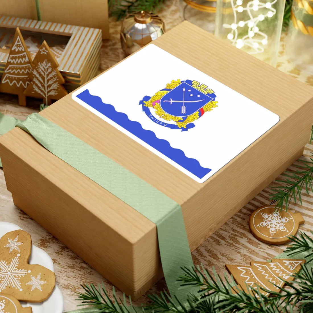 Dnipro prapor (Ukraine) STICKER Vinyl Kiss-Cut Decal - The Sticker Space