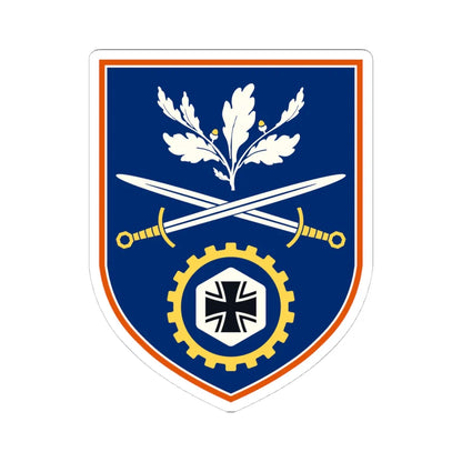 DO MilA HIL Coat Of Arms (Germany) (Coat of Arms) STICKER Vinyl Kiss-Cut Decal - The Sticker Space