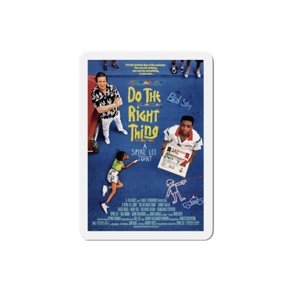 Do the Right Thing 1989 Movie Poster Die-Cut Magnet-2" x 2"-The Sticker Space