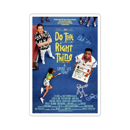 Do the Right Thing 1989 Movie Poster STICKER Vinyl Die-Cut Decal - The Sticker Space