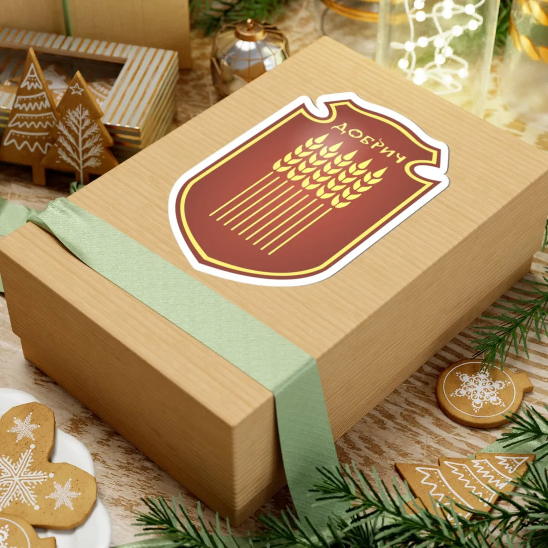 Dobrich-coat-of-arms (Bulgaria) (Coat of Arms) STICKER Vinyl Kiss-Cut Decal - The Sticker Space