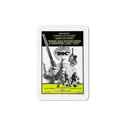 'Doc' 1971 Movie Poster Refrigerator Magnet 4 Inch - The Sticker Space