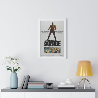 DOC SAVAGE THE MAN OF BRONZE 1975 - Framed Movie Poster-The Sticker Space