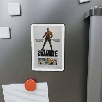 DOC SAVAGE THE MAN OF BRONZE 1975 Movie Poster - Die-Cut Magnet-The Sticker Space