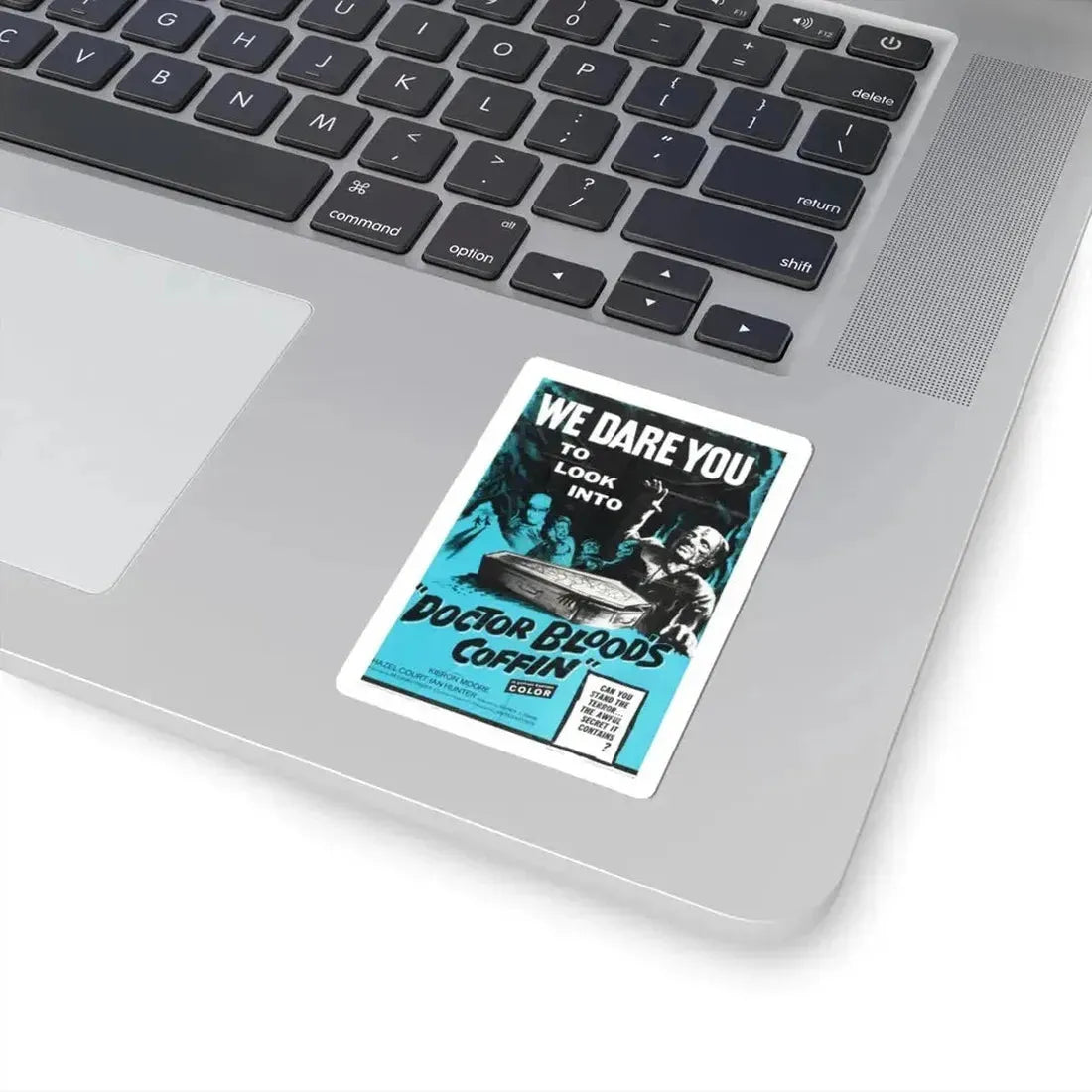 DOCTOR BLOOD'S COFFIN 1961 Movie Poster - STICKER Vinyl Kiss-Cut Decal - The Sticker Space