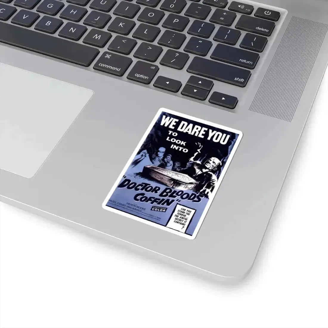 Doctor Blood's Coffin 1962 Movie Poster - STICKER Vinyl Kiss-Cut Decal - The Sticker Space
