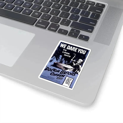 Doctor Blood's Coffin 1962 Movie Poster - STICKER Vinyl Kiss-Cut Decal - The Sticker Space