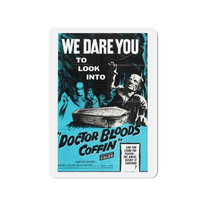 DOCTOR BLOOD'S COFFIN 1961 Movie Poster - Die-Cut Magnet-2" x 2"-The Sticker Space