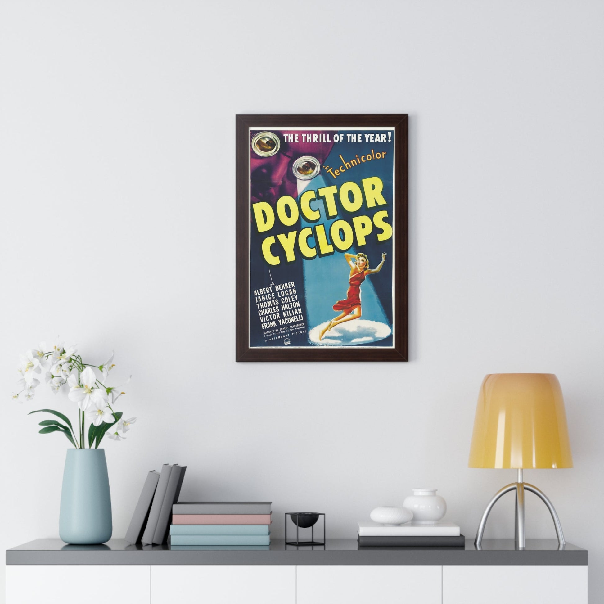 DOCTOR CYCLOPS 1940 - Framed Movie Poster-The Sticker Space