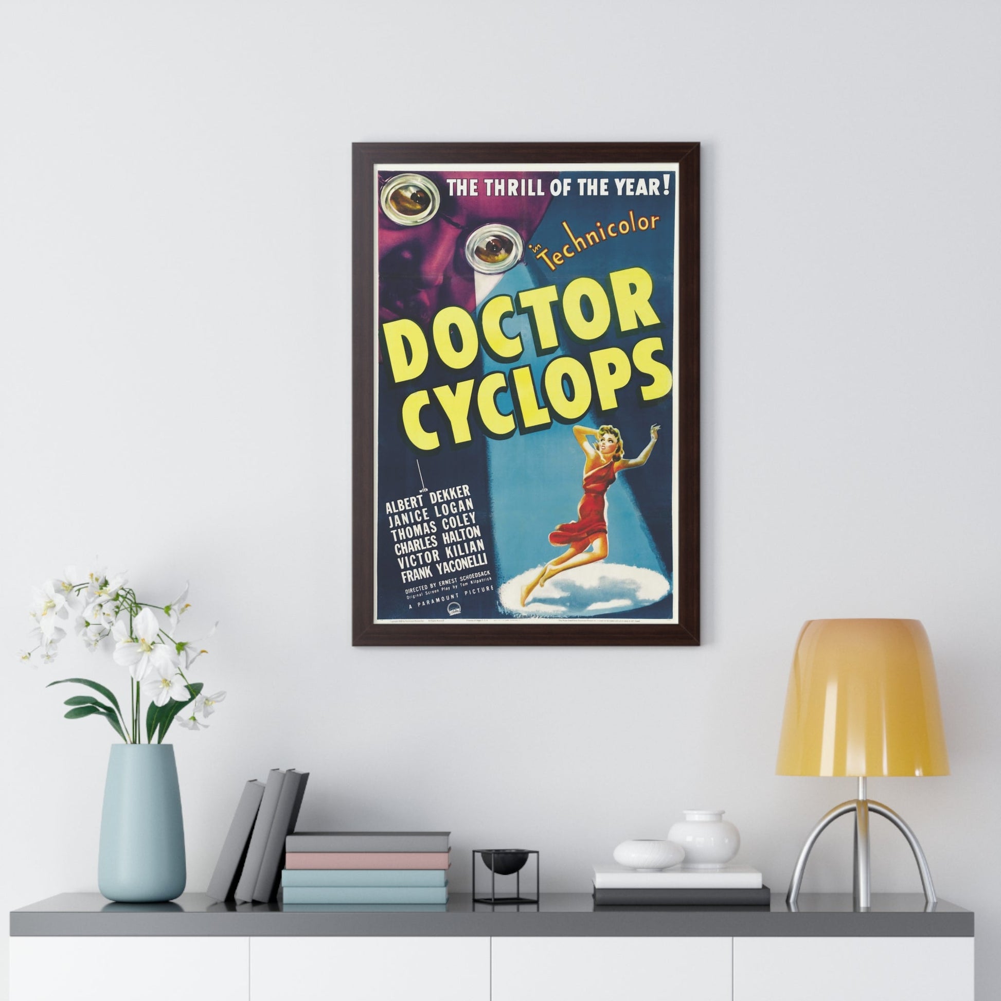 DOCTOR CYCLOPS 1940 - Framed Movie Poster-The Sticker Space