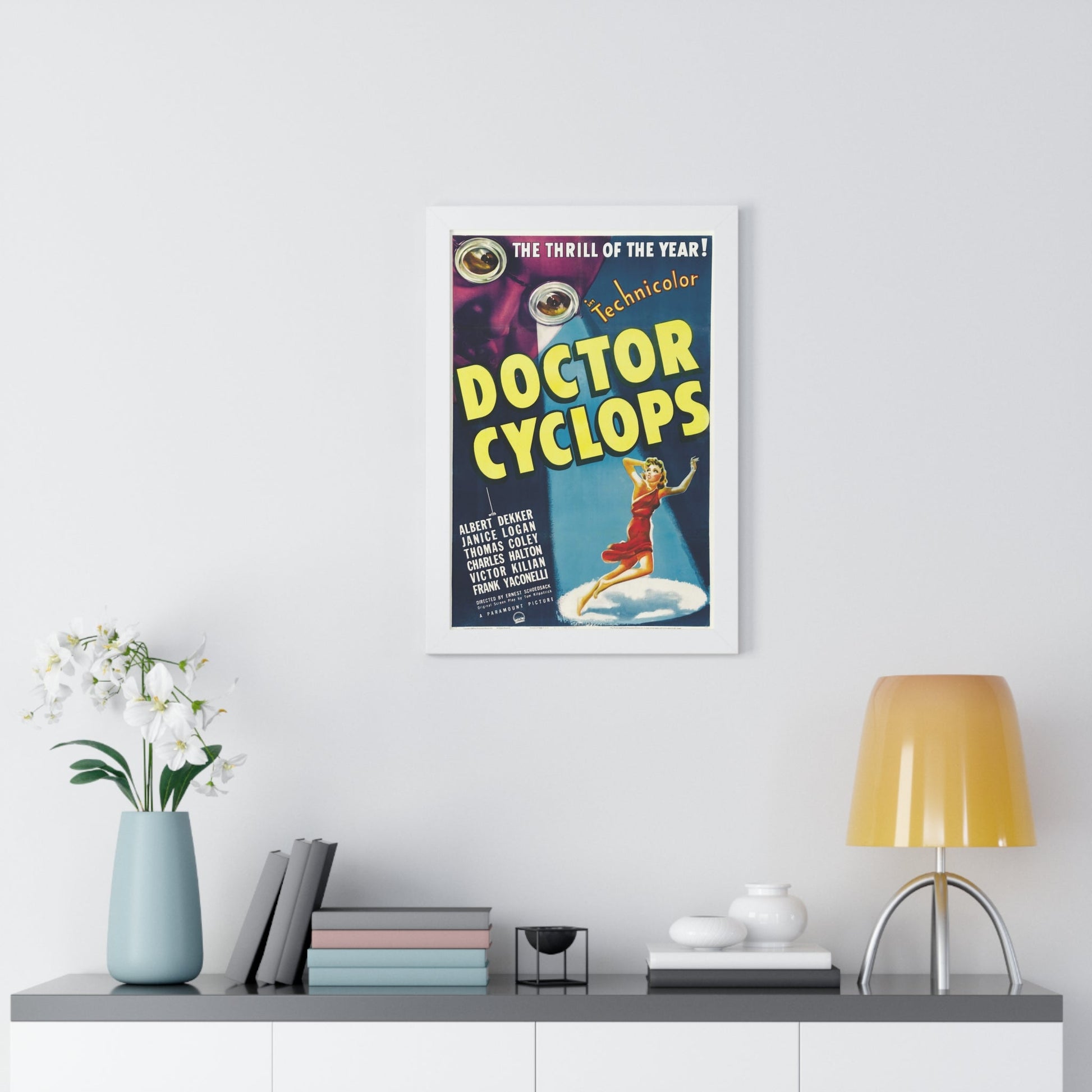 DOCTOR CYCLOPS 1940 - Framed Movie Poster-The Sticker Space