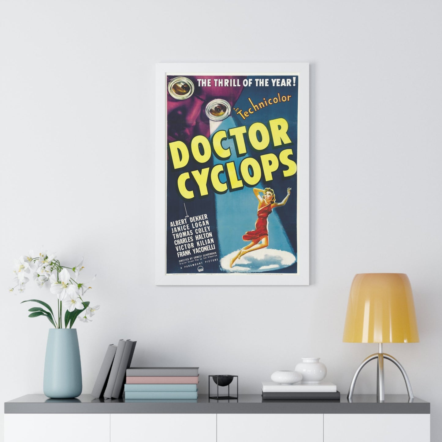 DOCTOR CYCLOPS 1940 - Framed Movie Poster-The Sticker Space