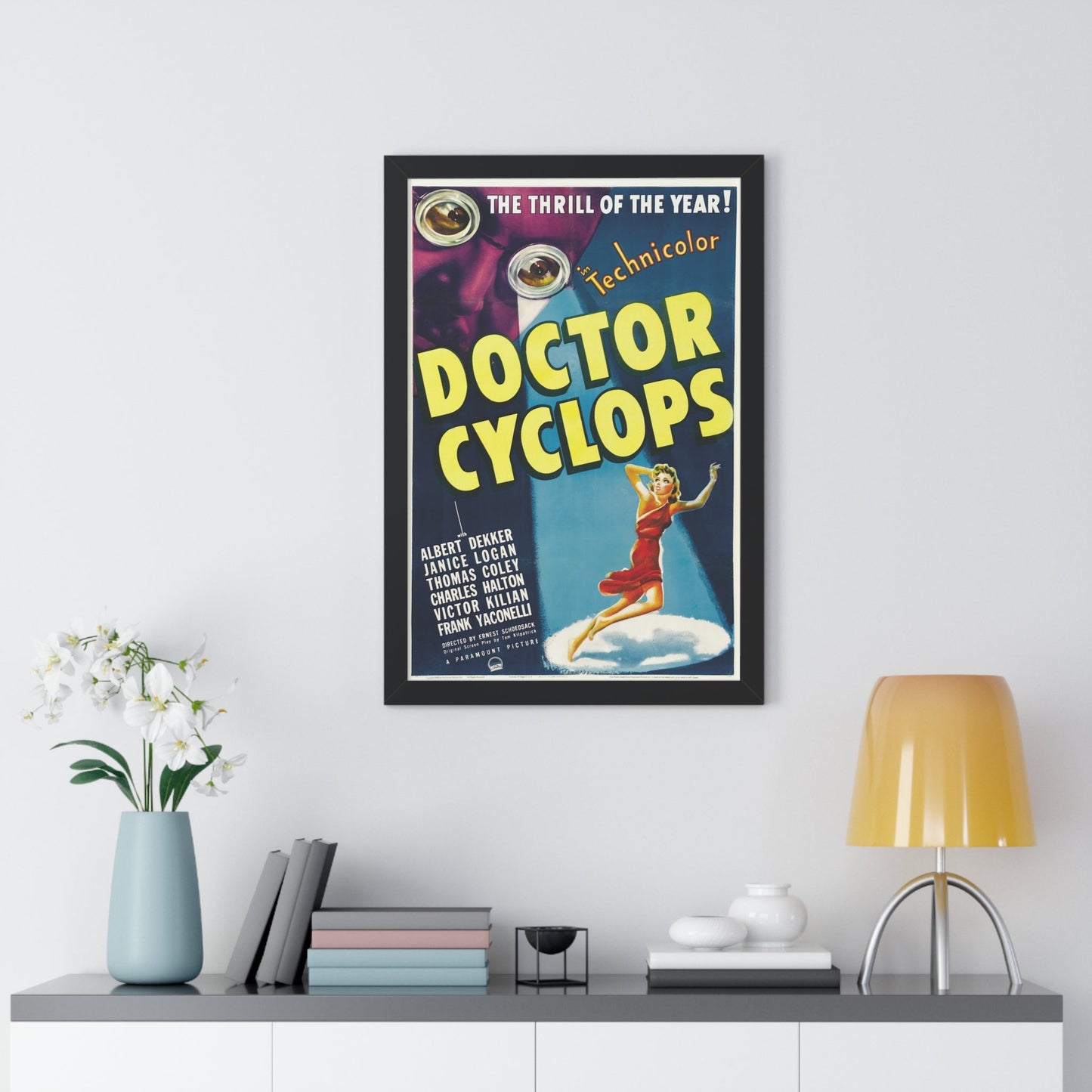 DOCTOR CYCLOPS 1940 - Framed Movie Poster-The Sticker Space