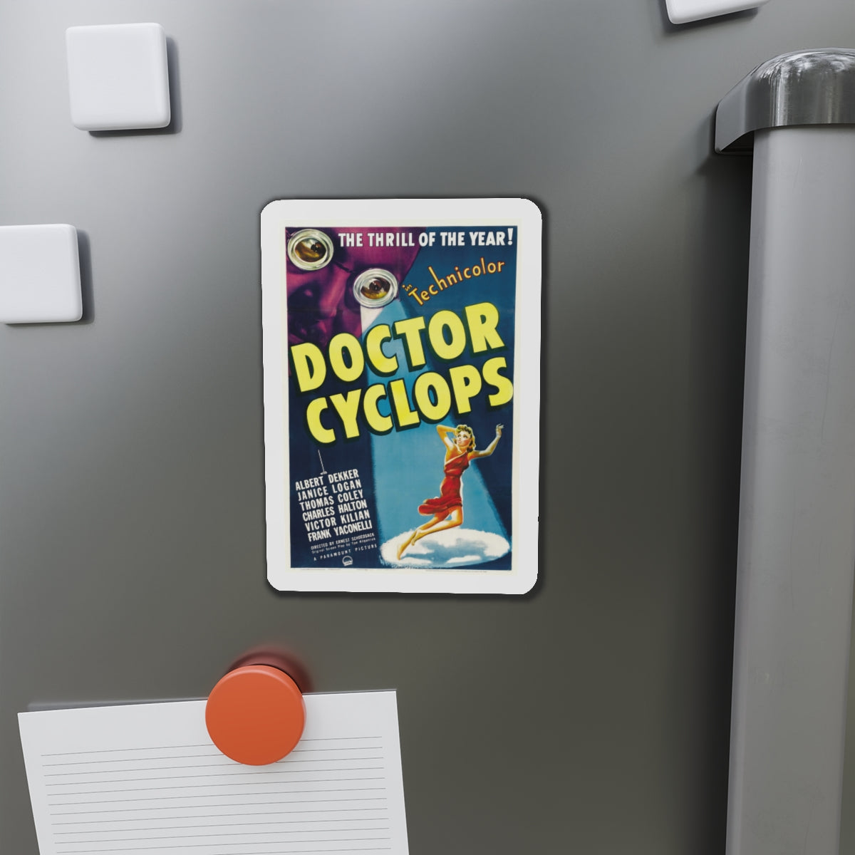 DOCTOR CYCLOPS 1940 Movie Poster - Die-Cut Magnet-The Sticker Space