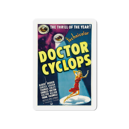 DOCTOR CYCLOPS 1940 Movie Poster - Die-Cut Magnet-5" x 5"-The Sticker Space