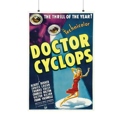 DOCTOR CYCLOPS 1940 - Paper Movie Poster 24″ x 36″ Matte - The Sticker Space