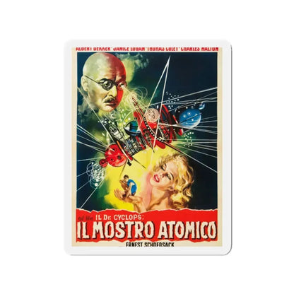 DOCTOR CYCLOPS (ITALIAN) 1940 Movie Poster - Refrigerator Magnet 2 Inch - The Sticker Space