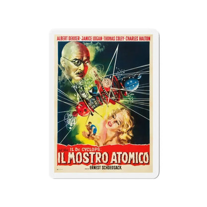 DOCTOR CYCLOPS (ITALIAN) 1940 Movie Poster - Refrigerator Magnet 4 Inch - The Sticker Space