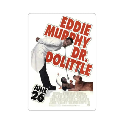 Doctor Dolittle 1998 Movie Poster STICKER Vinyl Die-Cut Decal 2 Inch - The Sticker Space