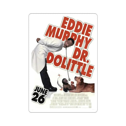 Doctor Dolittle 1998 Movie Poster STICKER Vinyl Die-Cut Decal 3 Inch - The Sticker Space