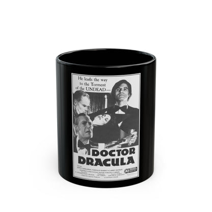 DOCTOR DRACULA 1978 Movie Poster - Black Coffee Mug-11oz-The Sticker Space