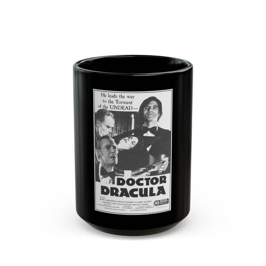 DOCTOR DRACULA 1978 Movie Poster - Black Coffee Mug-15oz-The Sticker Space