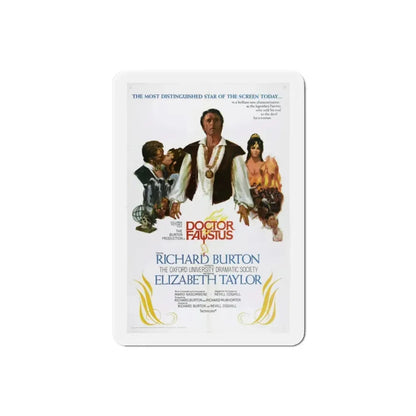 Doctor Faustus 1968 Movie Poster Refrigerator Magnet 2 Inch - The Sticker Space