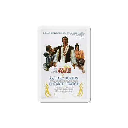 Doctor Faustus 1968 Movie Poster Refrigerator Magnet - The Sticker Space