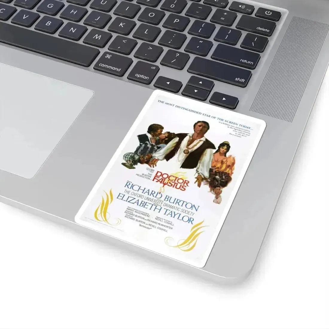 Doctor Faustus 1968 Movie Poster - STICKER Vinyl Kiss-Cut Decal - The Sticker Space