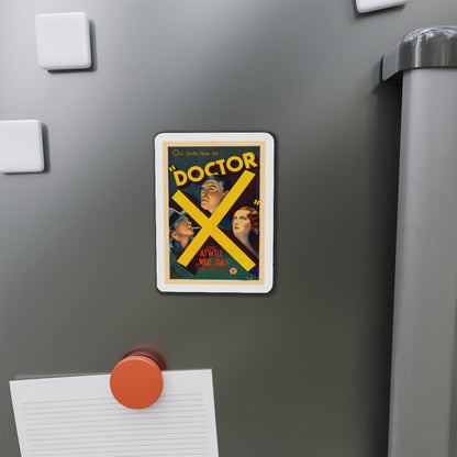 DOCTOR X 1932 Movie Poster - Die-Cut Magnet-The Sticker Space