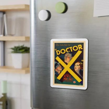 DOCTOR X 1932 Movie Poster - Refrigerator Magnet - The Sticker Space