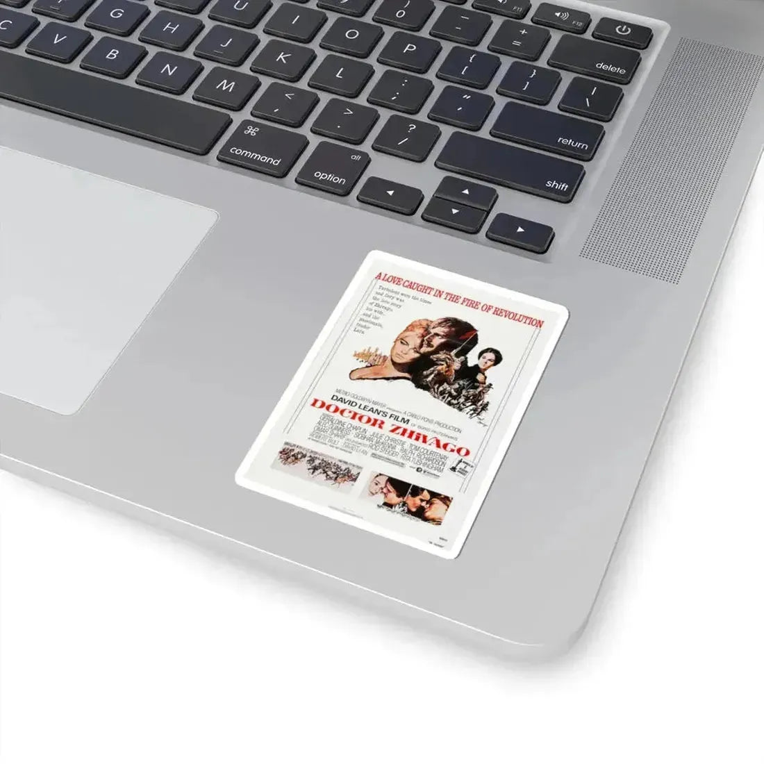 Doctor Zhivago 1965 Movie Poster - STICKER Vinyl Kiss-Cut Decal - The Sticker Space