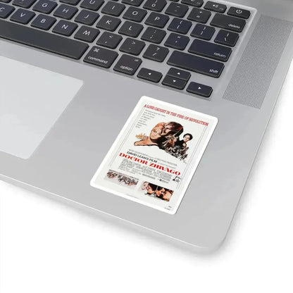 Doctor Zhivago 1965 Movie Poster - STICKER Vinyl Kiss-Cut Decal - The Sticker Space