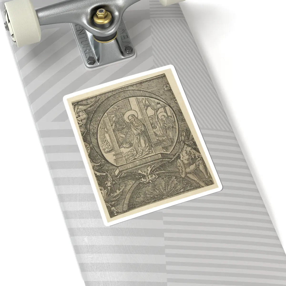 SKU:TSS-STICK-DNPTR-6X6-6 Sizes:6" × 6" Types:White