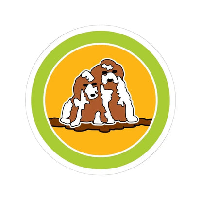 Dog Care (Boy Scout Merit Badge) STICKER Vinyl Kiss-Cut Decal 4 Inch White - The Sticker Space