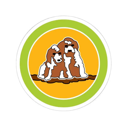 Dog Care (Boy Scout Merit Badge) STICKER Vinyl Kiss-Cut Decal 6 Inch White - The Sticker Space