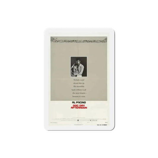 Dog Day Afternoon 1975 Movie Poster Refrigerator Magnet 2 Inch - The Sticker Space