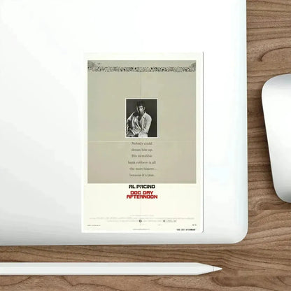 Dog Day Afternoon 1975 Movie Poster STICKER Vinyl Die-Cut Decal - The Sticker Space