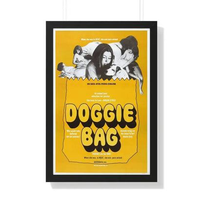 DOGGIE BAG 1969 - Framed Movie Poster - The Sticker Space